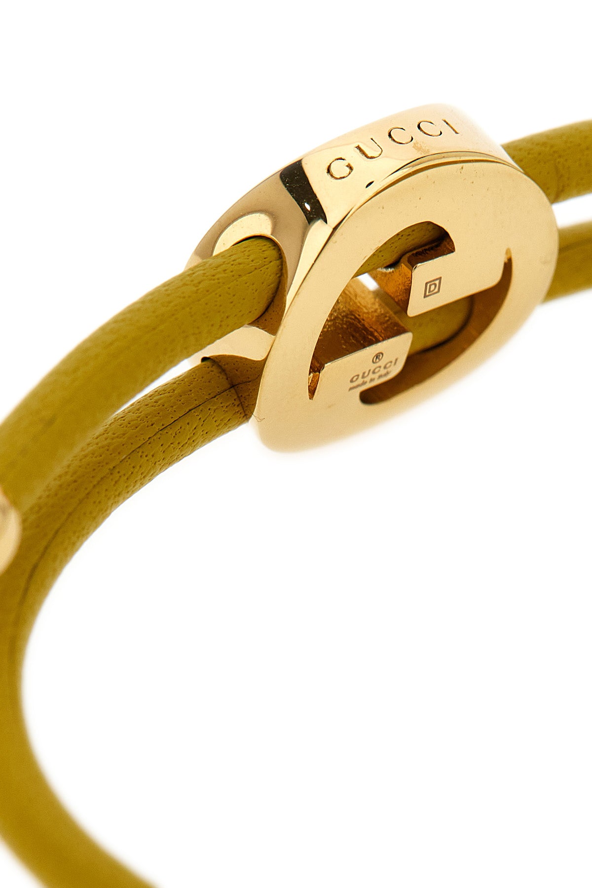 tubular blondie leather bracelet