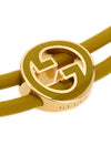 tubular blondie leather bracelet