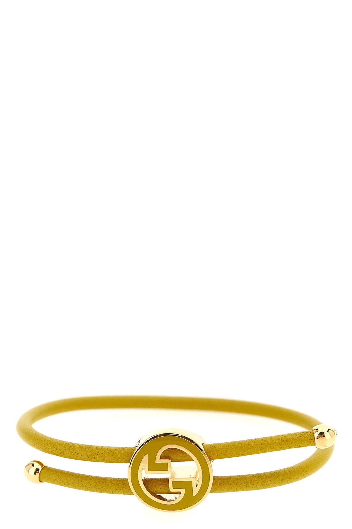 tubular blondie leather bracelet
