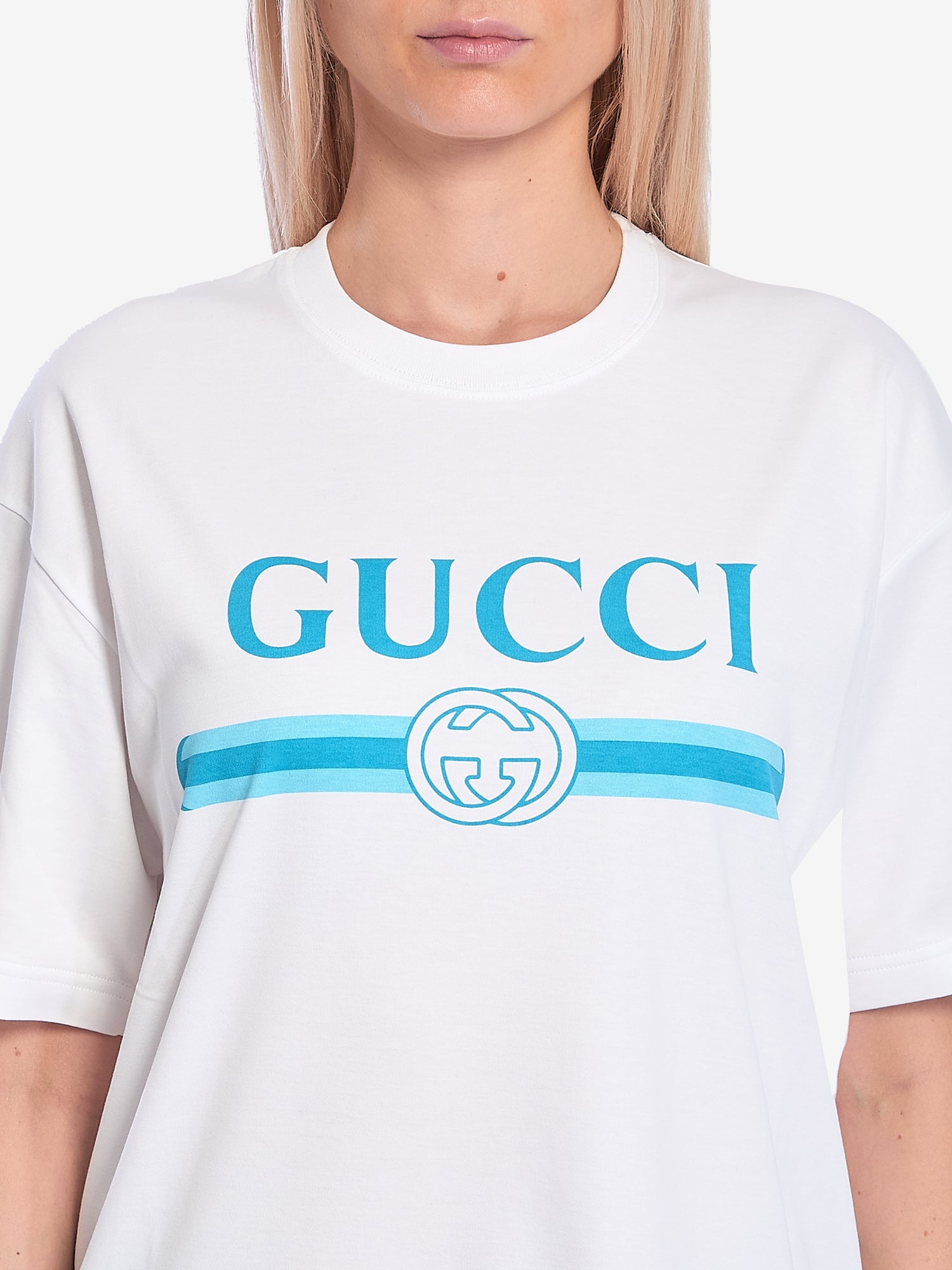 GUCCI XS logo printed t-shirt