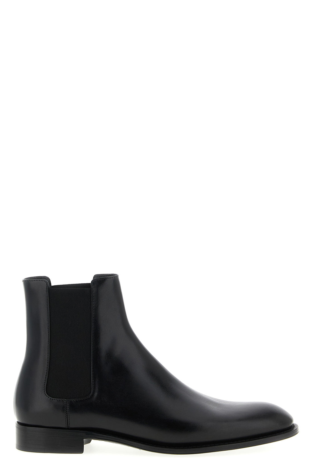 SAINT LAURENT 40 box saint laurent leather adrien ankle boots