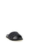 gg denim slides