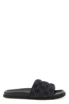 gg denim slides