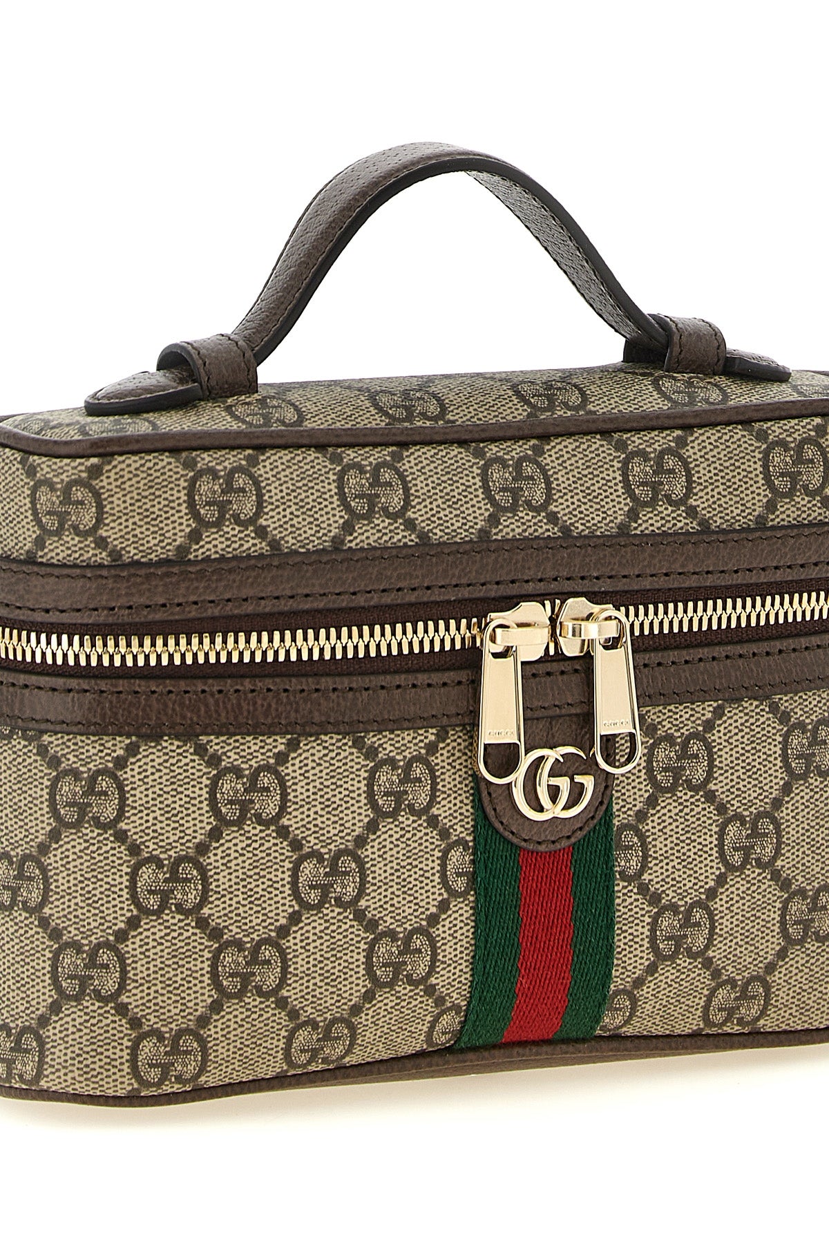 guccis ophidia small vanity shoulder bag stands out for its compact and struc