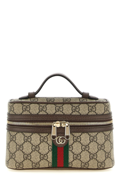 guccis ophidia small vanity shoulder bag stands out for its compact and struc