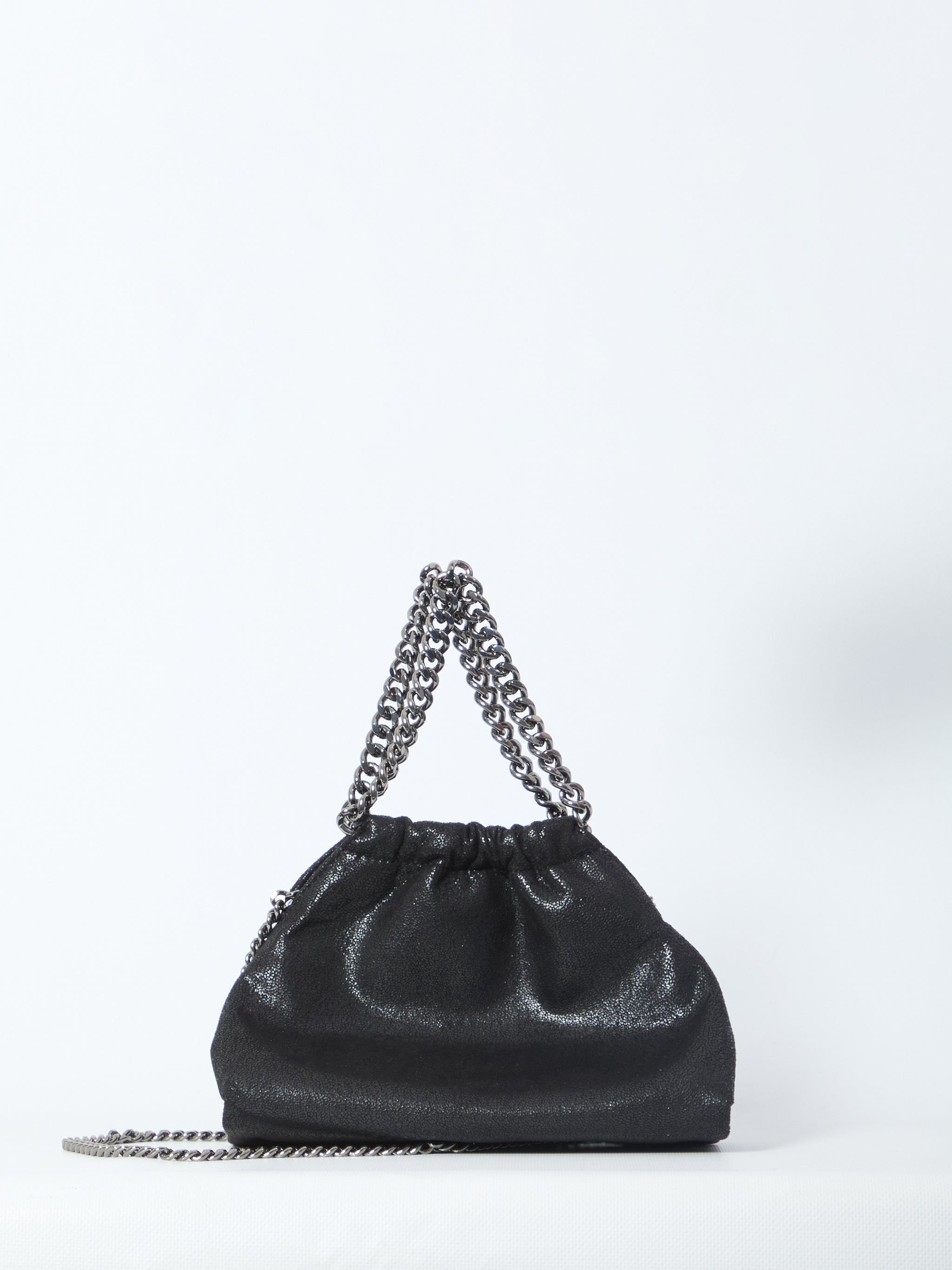 falabella mini bag with drawstring