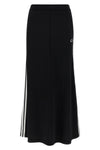 maxi tracksuit skirt in synthetic fabric