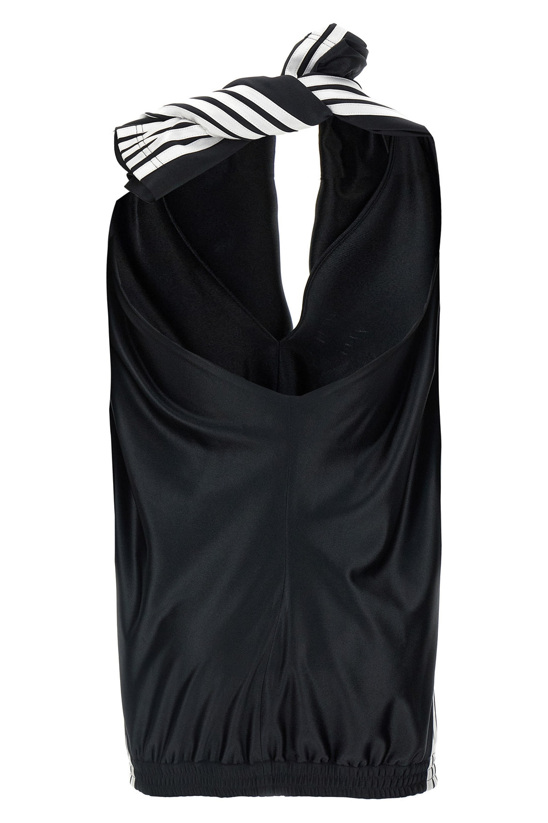 BALENCIAGA 34 sleeveless tracksuit mini dress in technical fabric