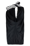 sleeveless tracksuit mini dress in technical fabric