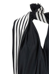 sleeveless tracksuit mini dress in technical fabric