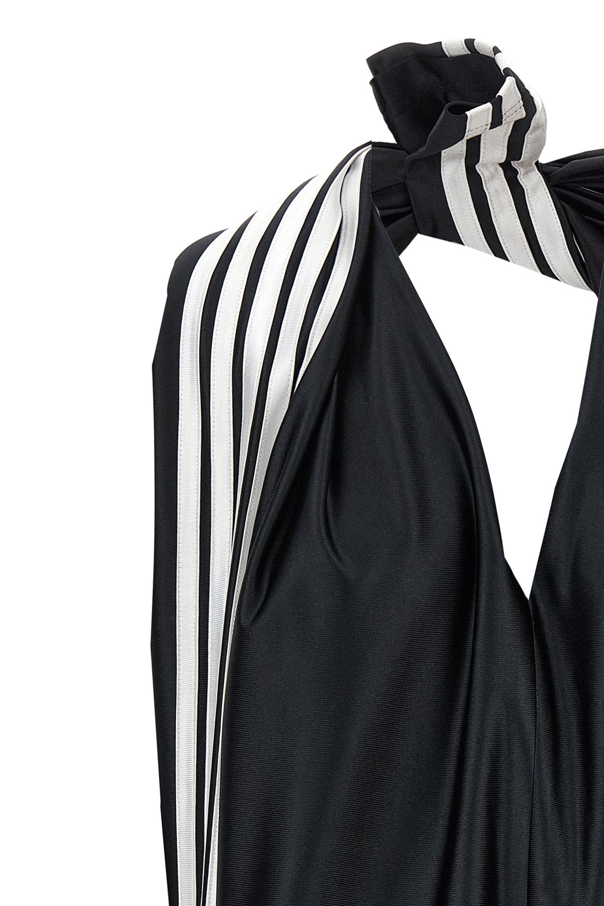 sleeveless tracksuit mini dress in technical fabric