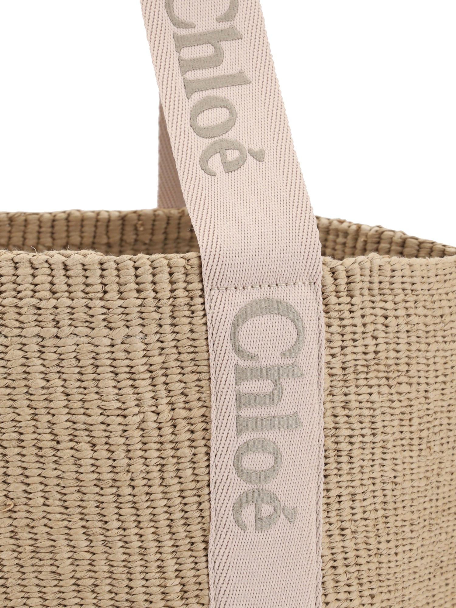CHLOÉ OS woody bucket bag