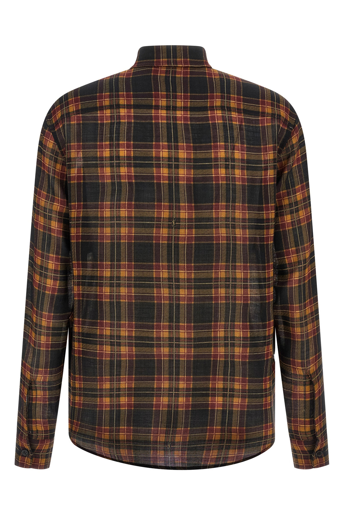 SAINT LAURENT L lavallière cassandre wool shirt