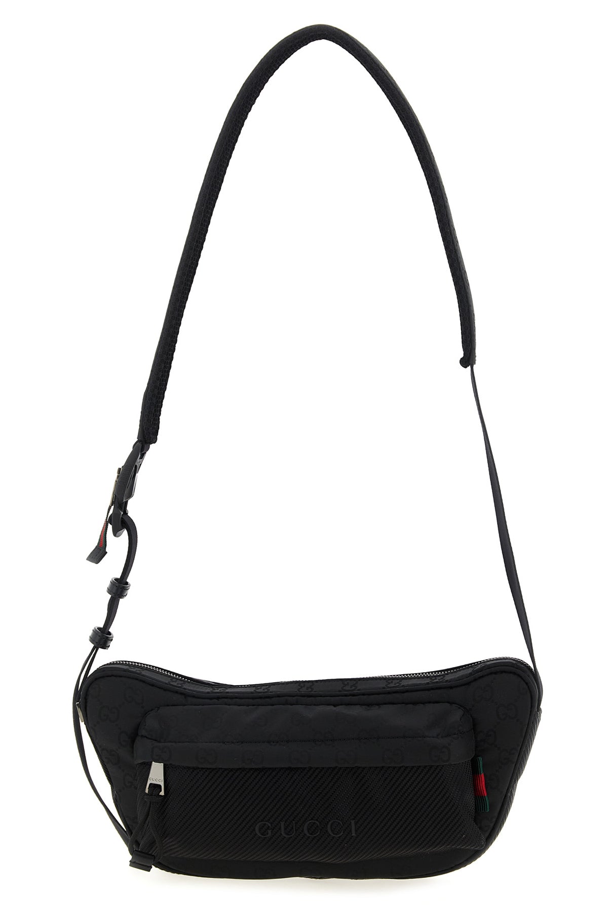 large gucci nexus gg nylon waist bag