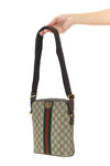 small ophidia crossbody bag in coated gg monogram fabric