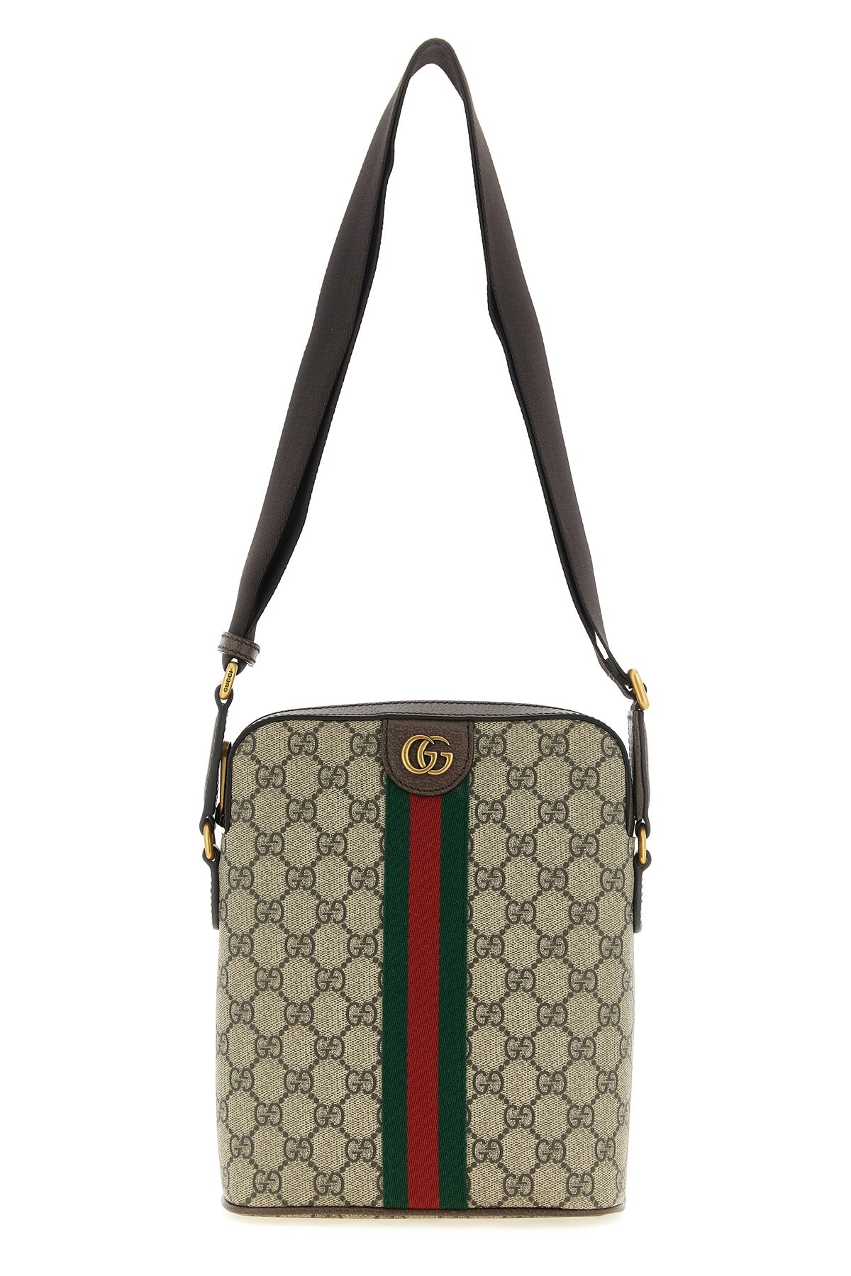 small ophidia crossbody bag in coated gg monogram fabric