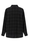 check poplin cotton shirt and dry jersey t-shirt