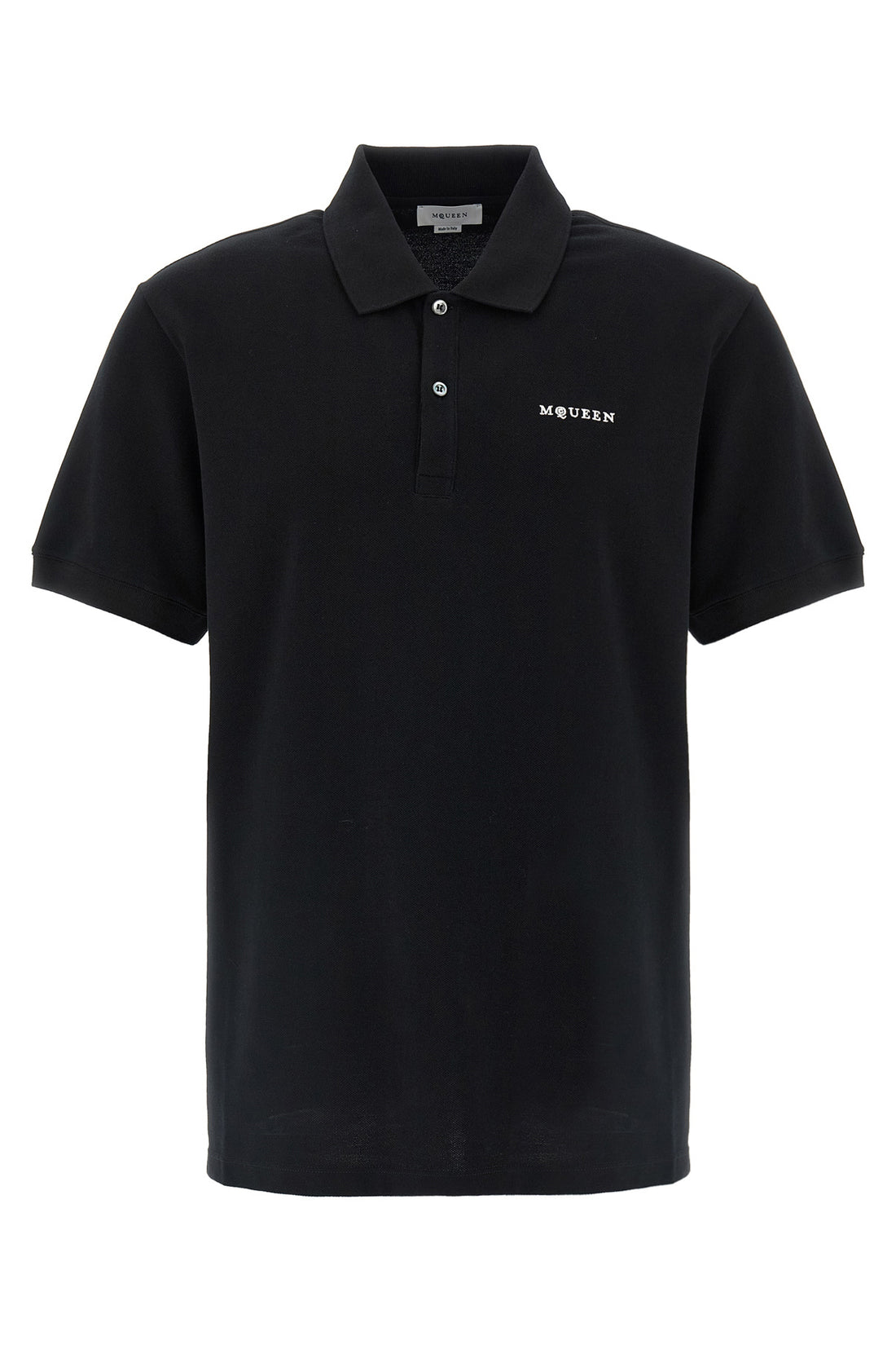 MCQUEEN L polo shirt in piqué cotton