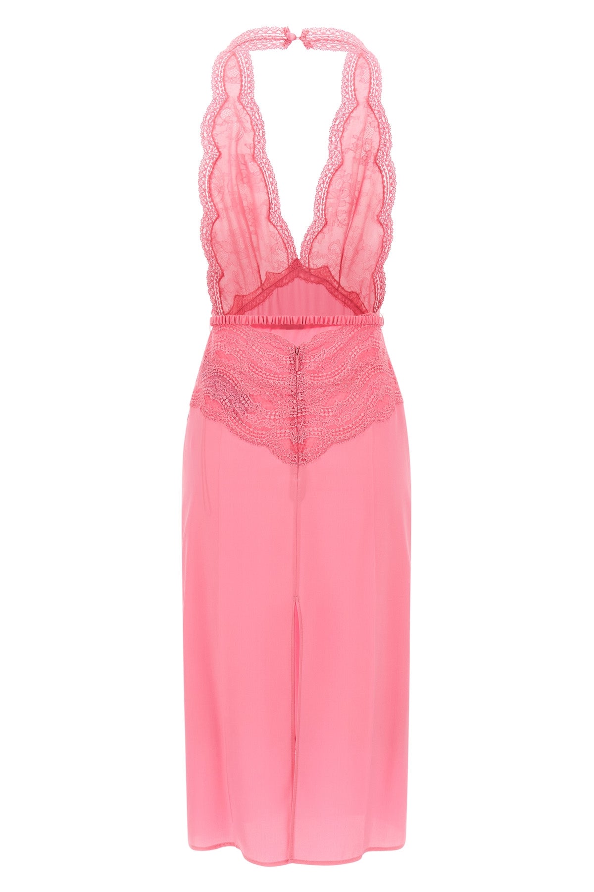 silk satin midi dress