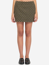GUCCI 40 gg monogram miniskirt