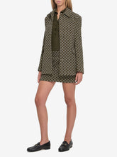 GUCCI 40 gg monogram miniskirt