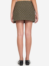 GUCCI 40 gg monogram miniskirt