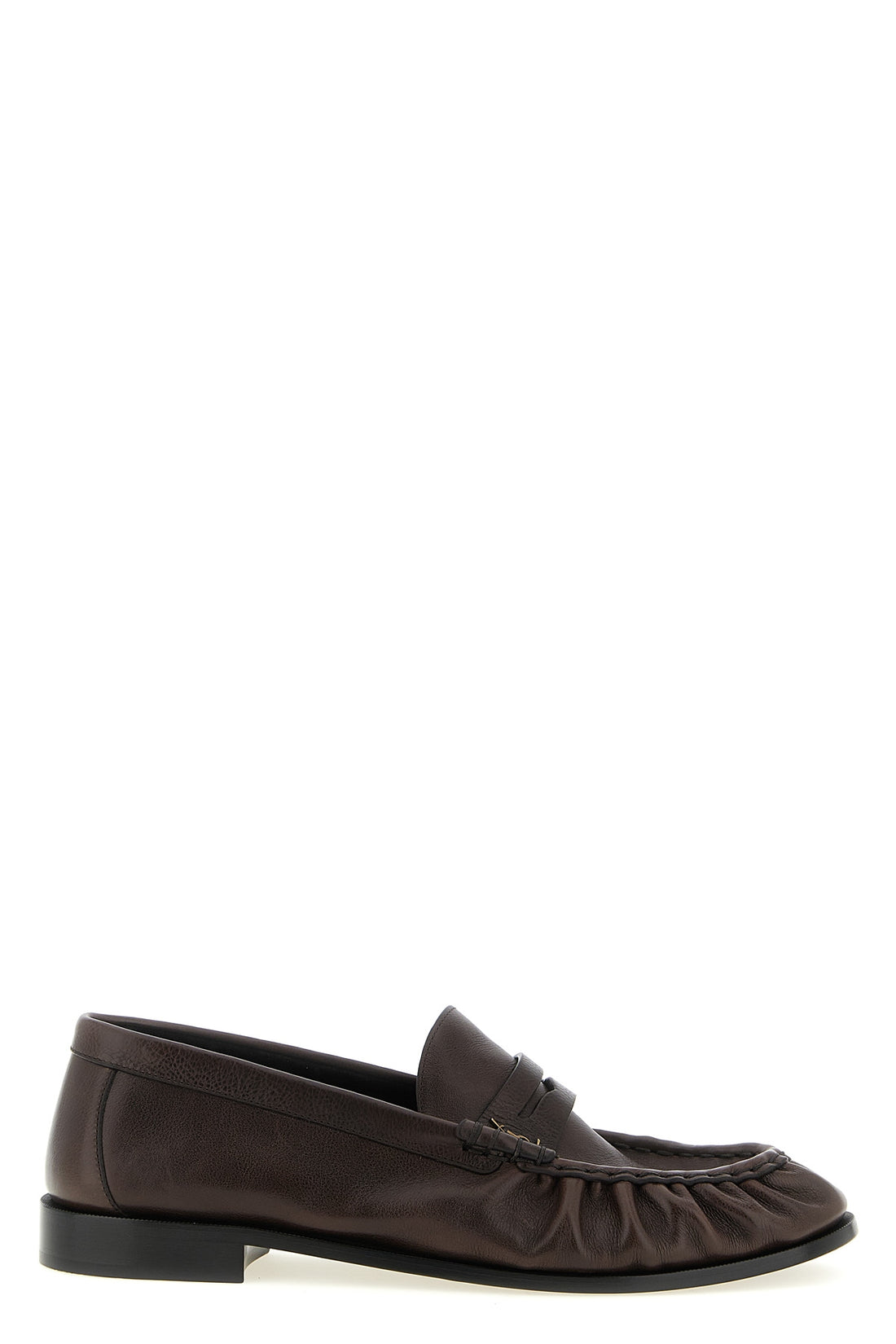 SAINT LAURENT 42 le loafer loafers in matte leather