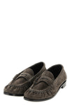 le loafer suede loafers