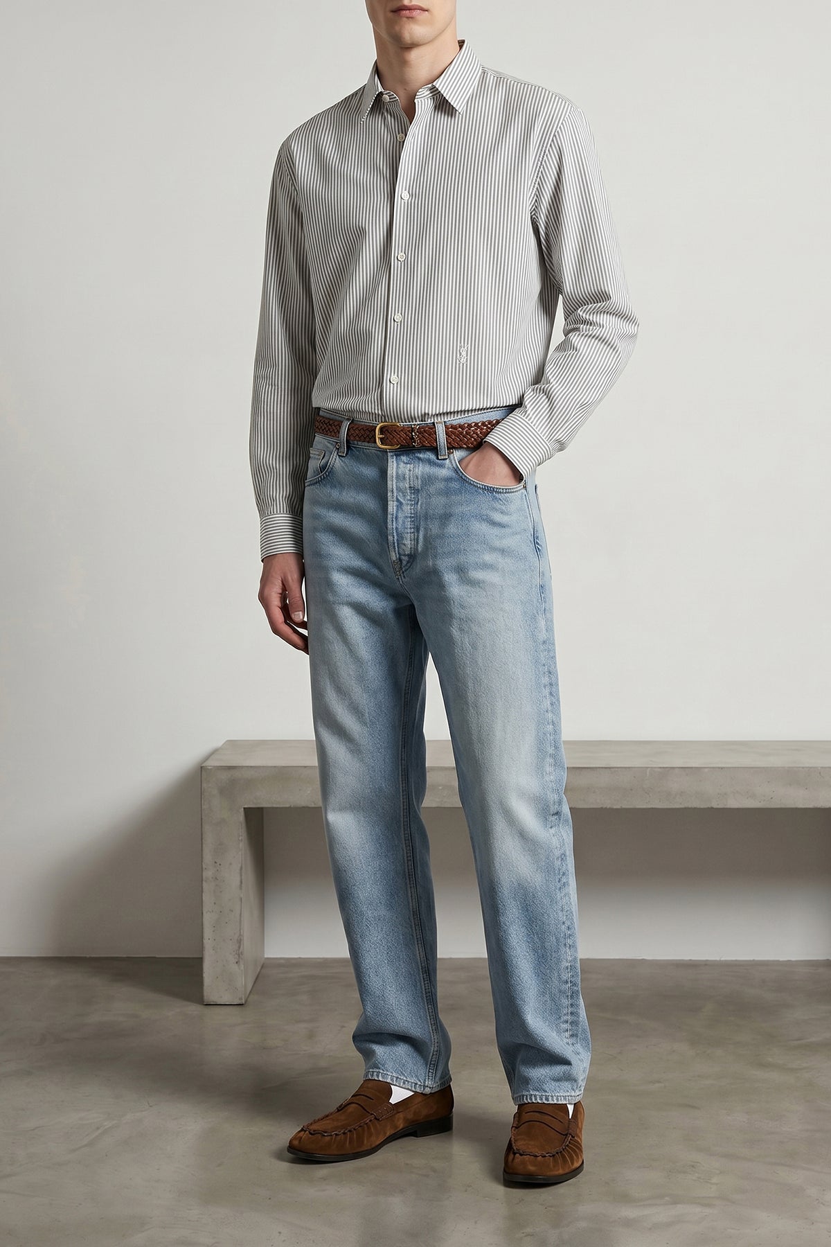 le loafer suede loafers