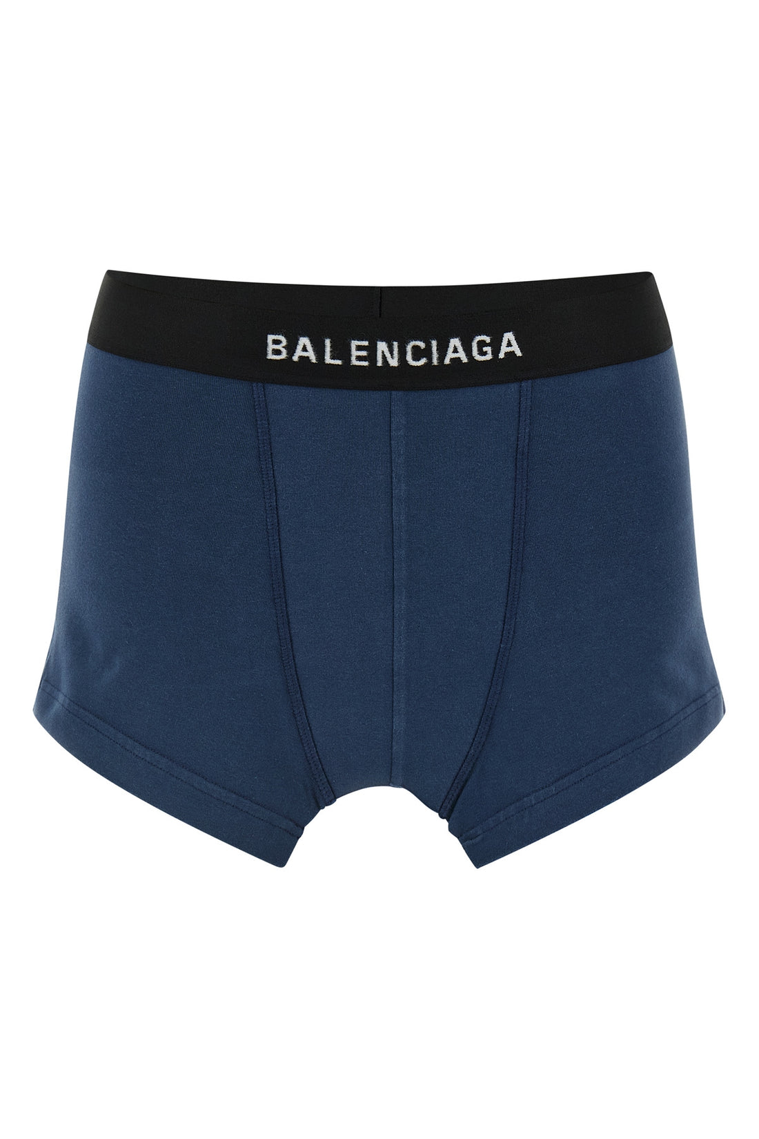 BALENCIAGA S cut off brief faded stretch cotton jersey miniskirt