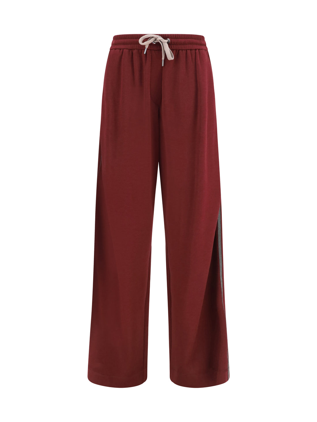 BRUNELLO CUCINELLI L cotton and silk track pants