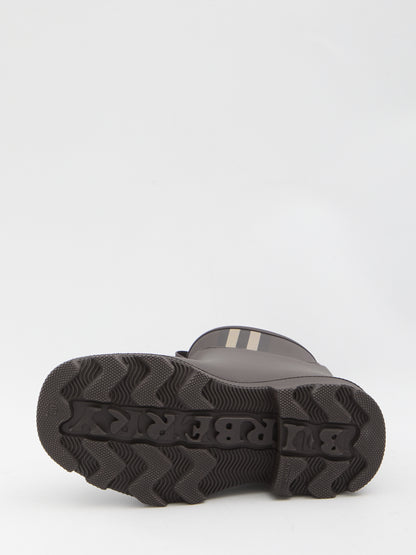 BURBERRY 36 marsh stamp ankle boots 