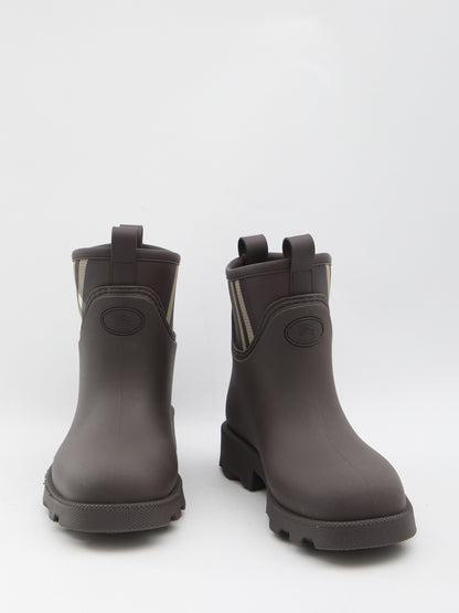 BURBERRY 36 marsh stamp ankle boots 