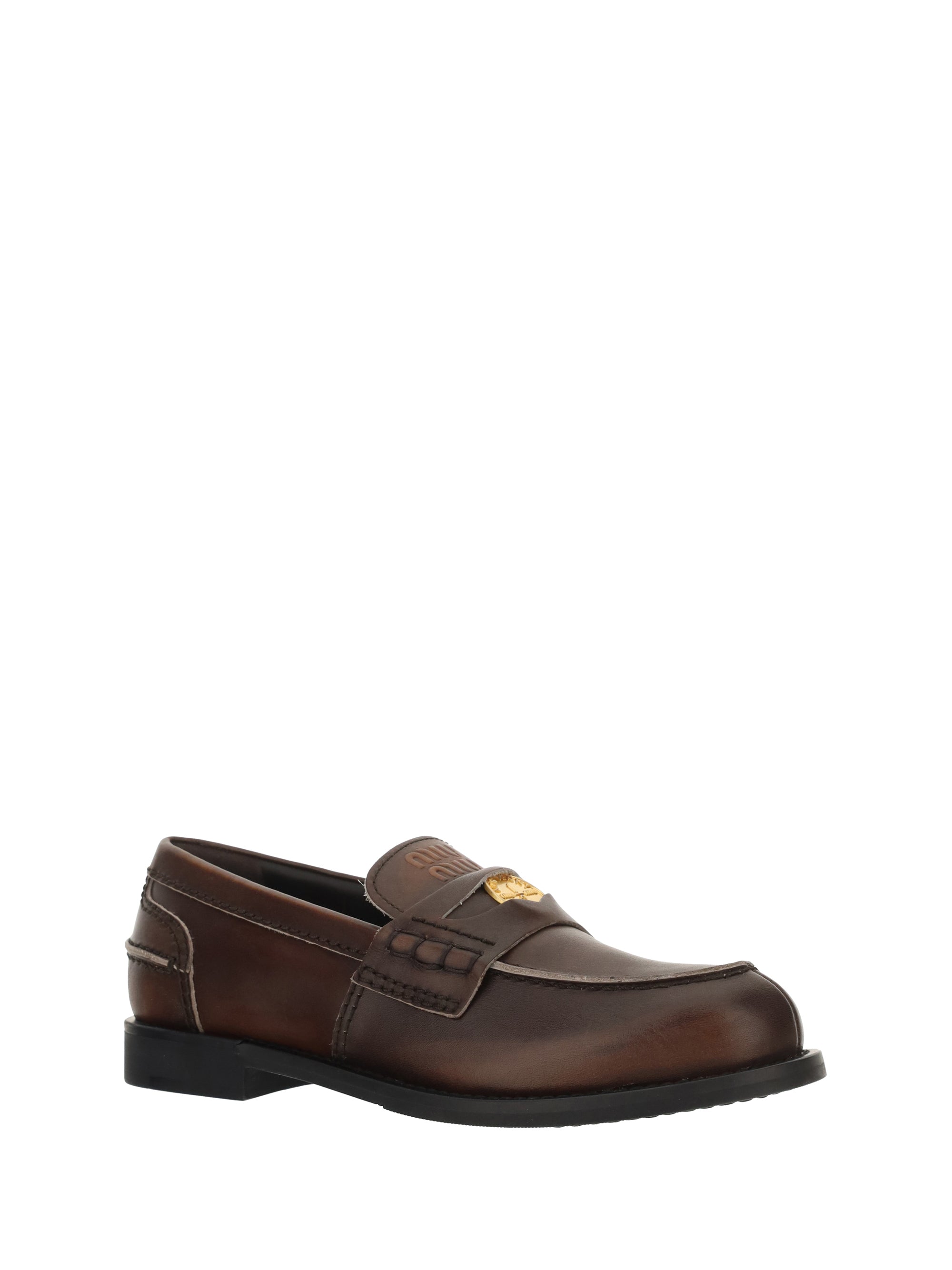 leather loafers