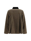 neppy denim overshirt
