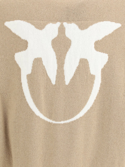PINKO L logo sweater