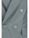 mxmalbata blazer in wool and silk