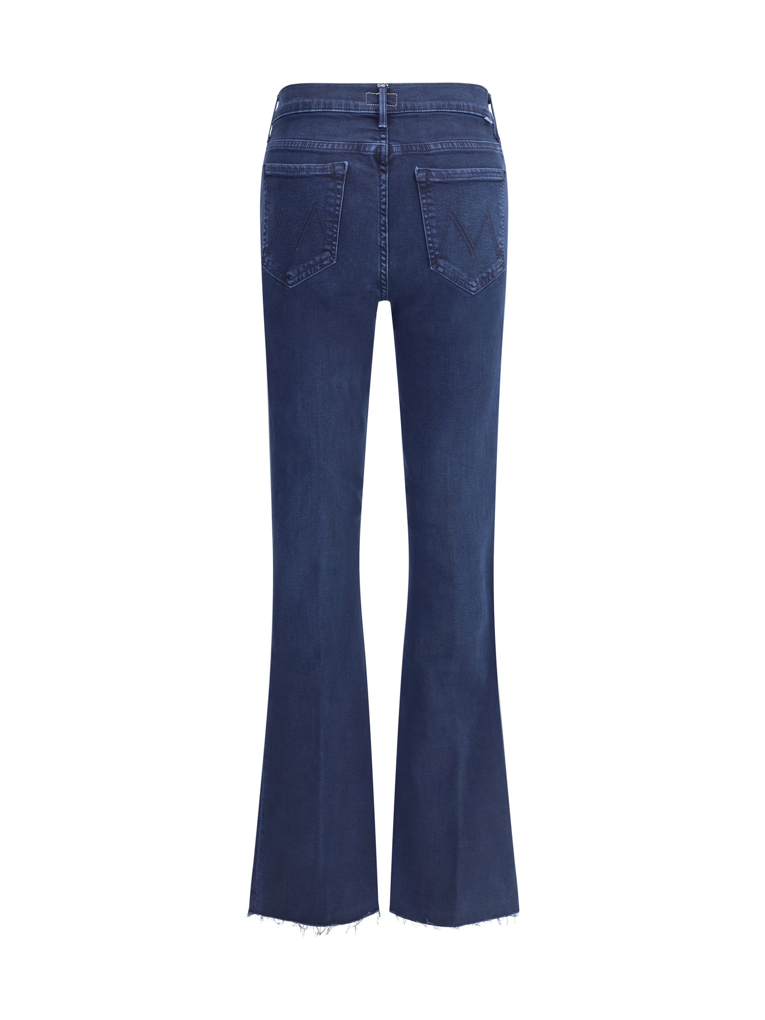 MOTHER DENIM 30 weekender fray crop flare jeans