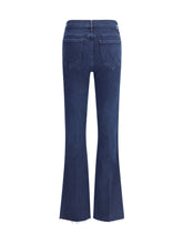 MOTHER DENIM 30 weekender fray crop flare jeans