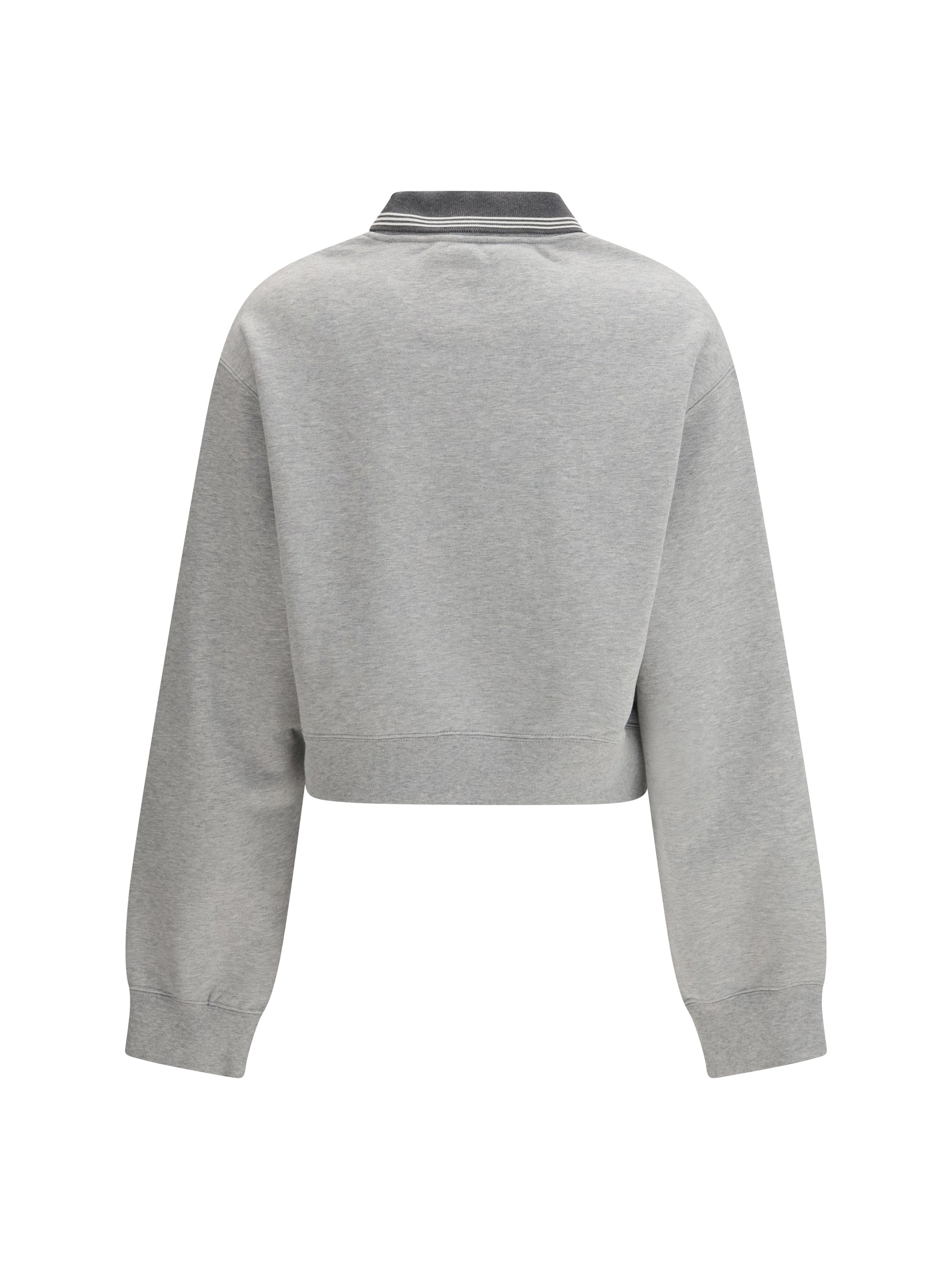 embroidered logo sweater