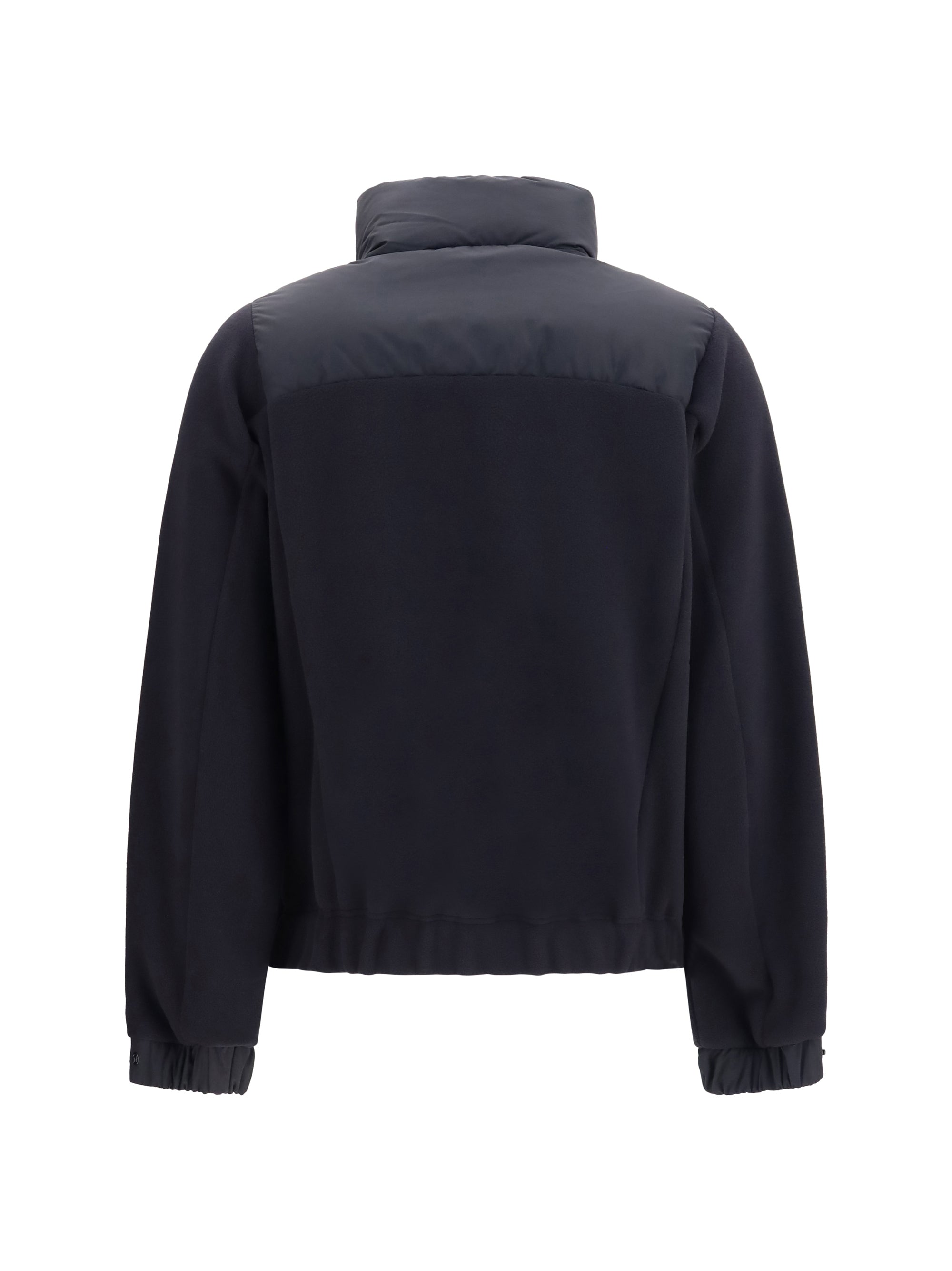 polartec® padded zip-up cardigan