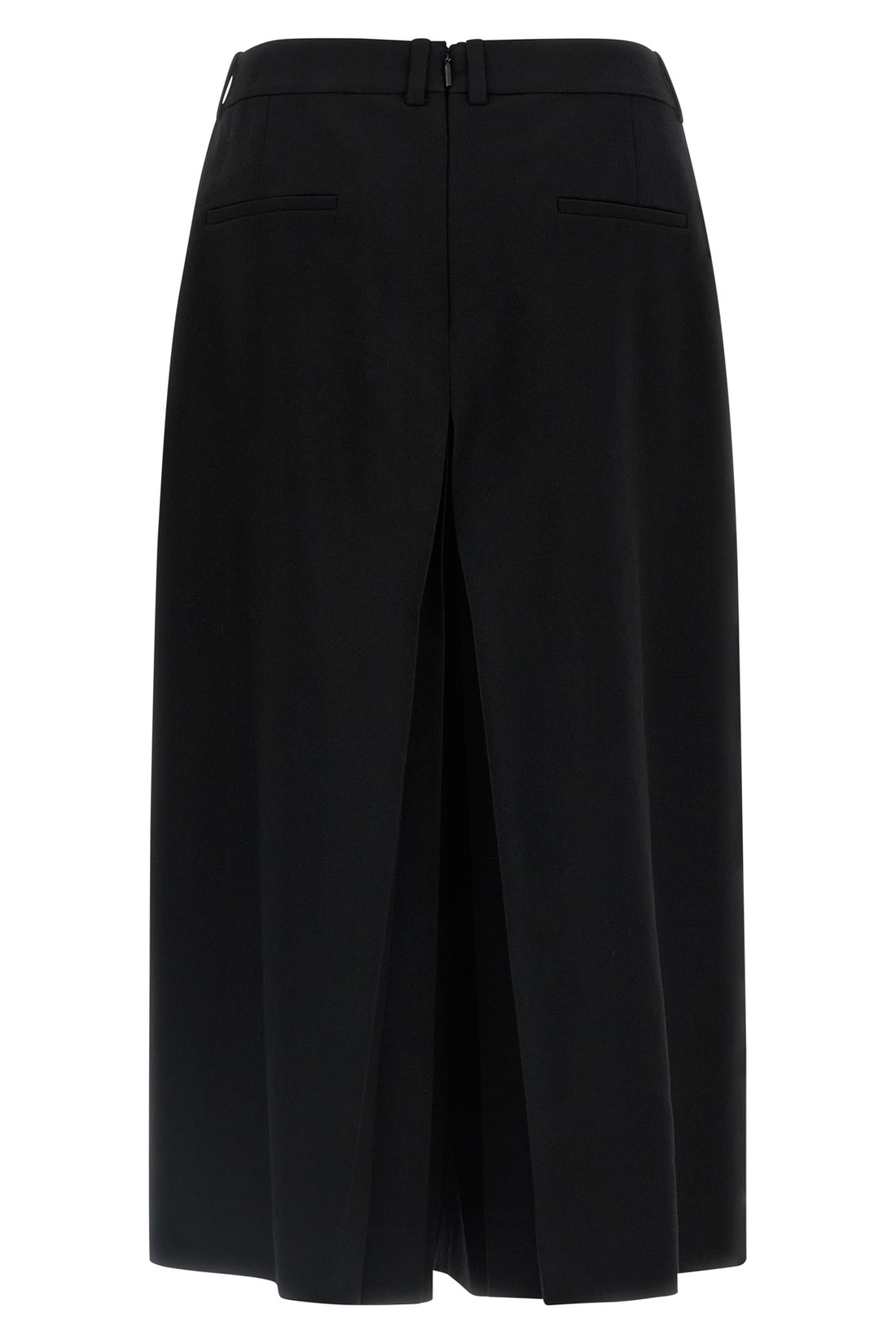 SAINT LAURENT 40 midi wool skirt