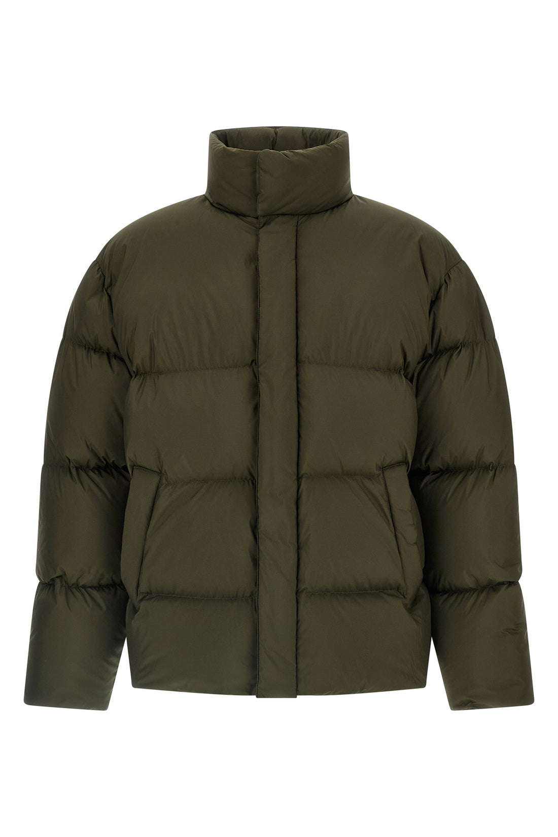 SAINT LAURENT 50 quilted and goose feather padded water-repellent canvas down jacket