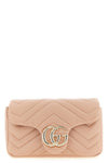 gg marmont mini shoulder bag in chevron pattern matelassé nappa leather