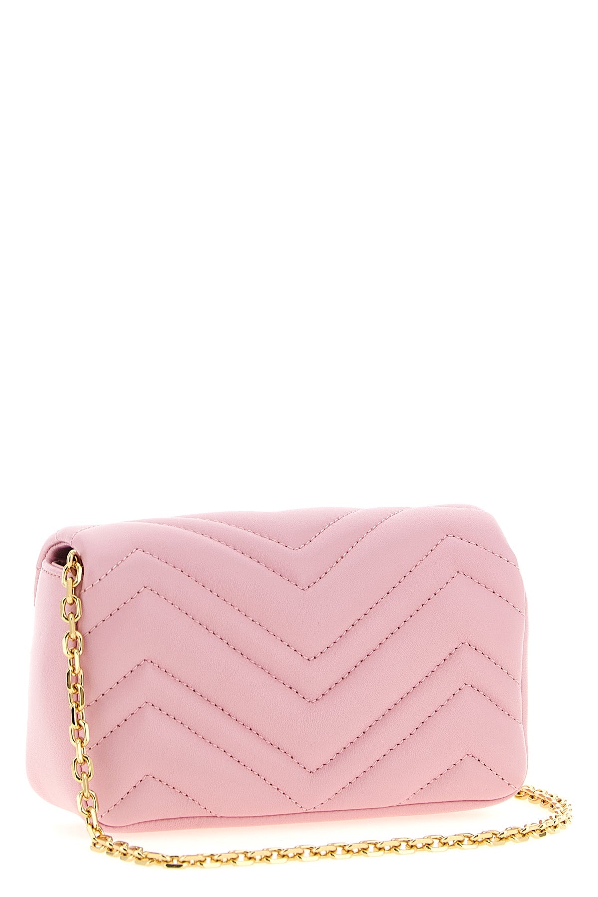 the gucci gg marmont mini shoulder bag stands out for its compact silhouette