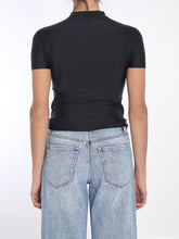 ALEXANDER WANG M rash guard t-shirt with logo