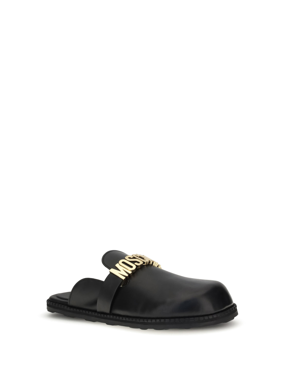 MOSCHINO 40 logo mules