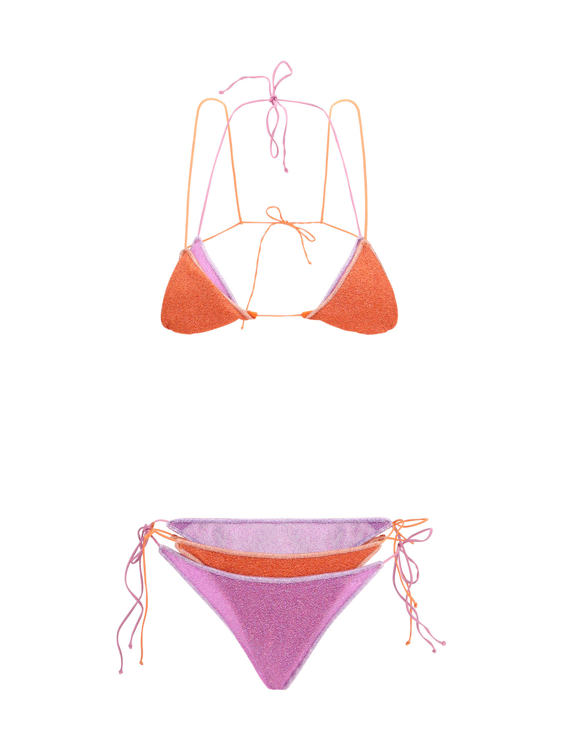 OSÉREE M lumière two-tone bikini
