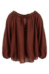 aster silk habotai blouse