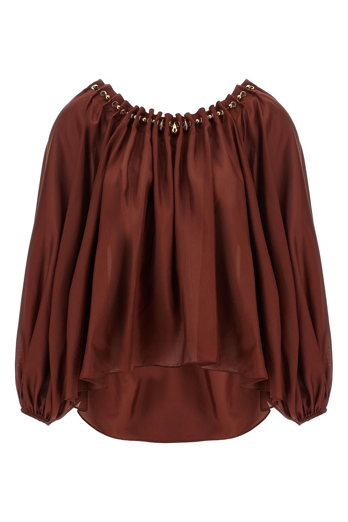 aster silk habotai blouse
